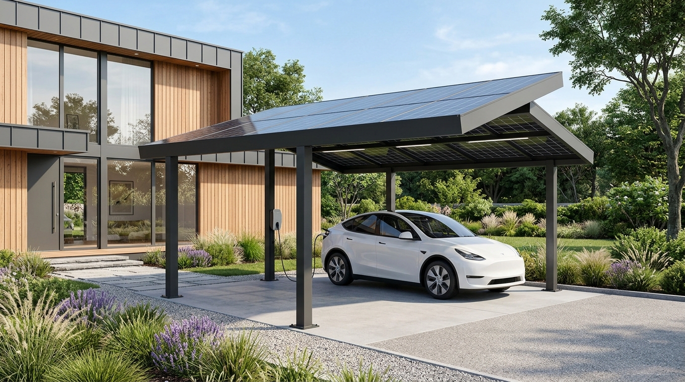 CARPORT SOLAR – Със соларни панели